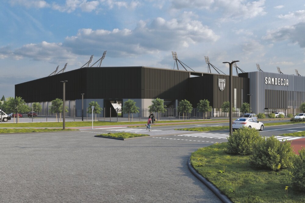 Umowa podpisana. Zaczynają się prace przy elewacji trybun B, C i D na stadionie Sandecji