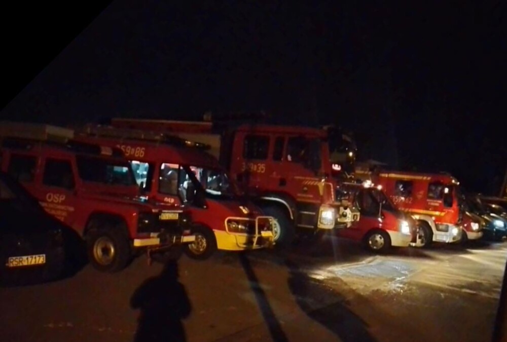 Poszukiwania w gminie Korzenna. Strażacy i policjanci szukali zaginionego 37-latka