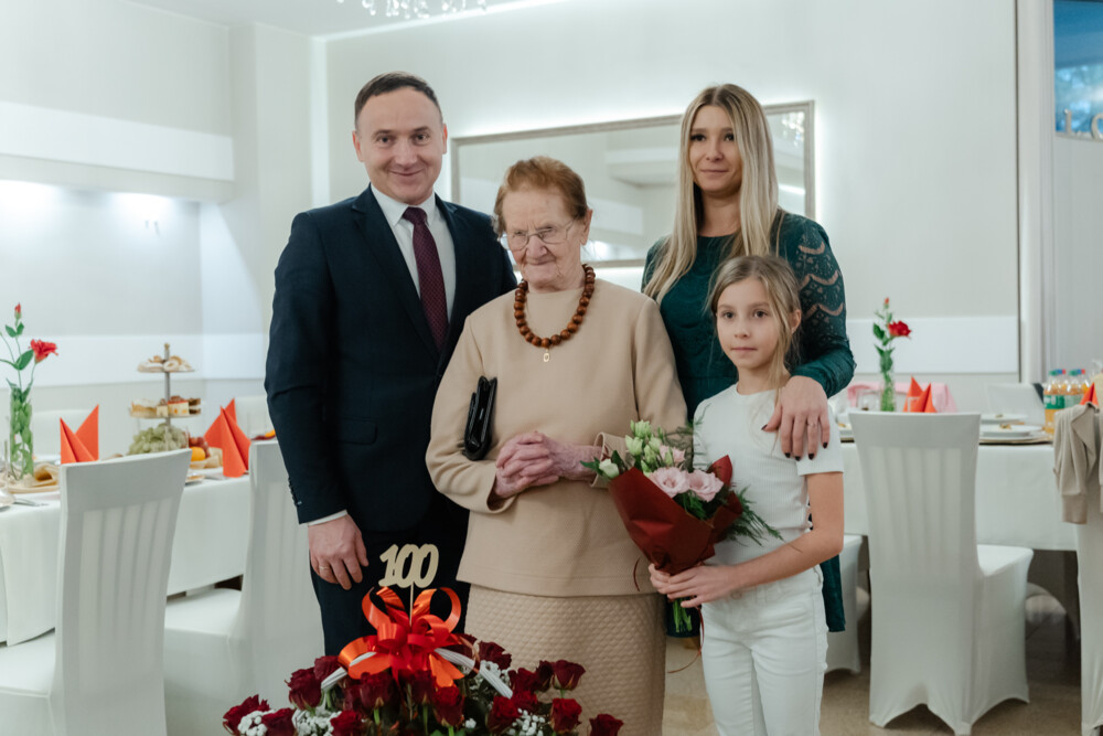 Setne urodziny mieszkanki gminy Grybów.
