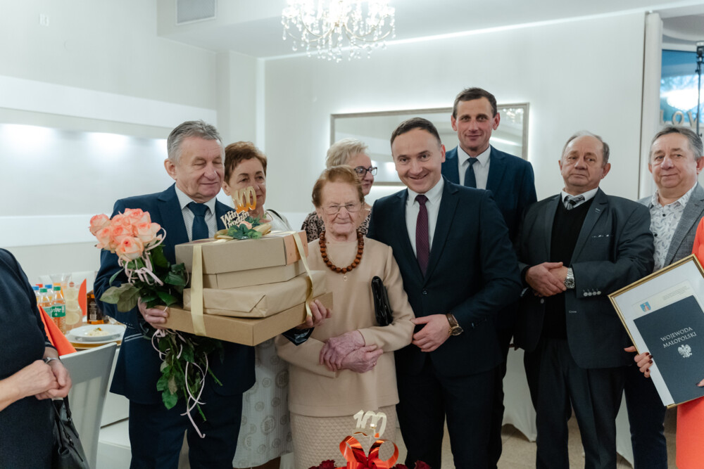 Setne urodziny mieszkanki gminy Grybów.