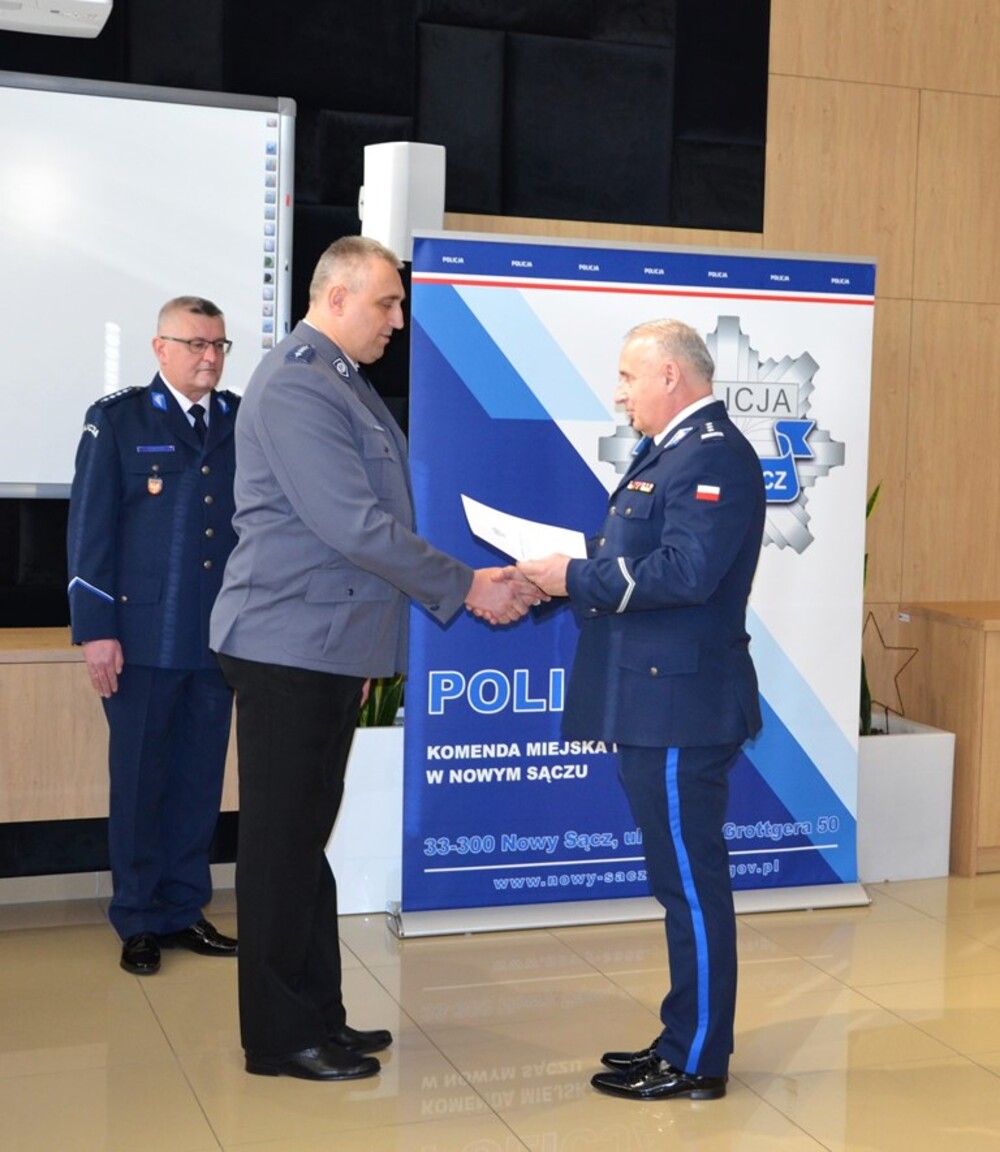 Zmiany w Komisariacie Policji w Łososinie Dolnej. Jan Nowak nowym komendantem 
