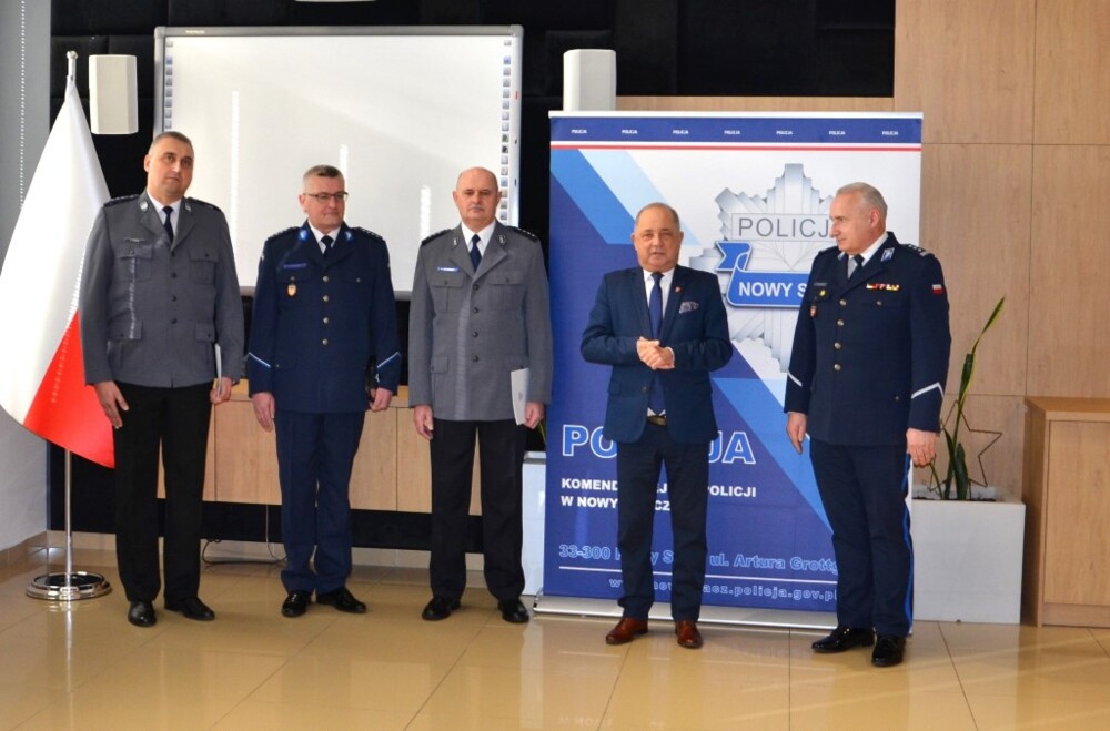 Zmiany w Komisariacie Policji w Łososinie Dolnej. Jan Nowak nowym komendantem 