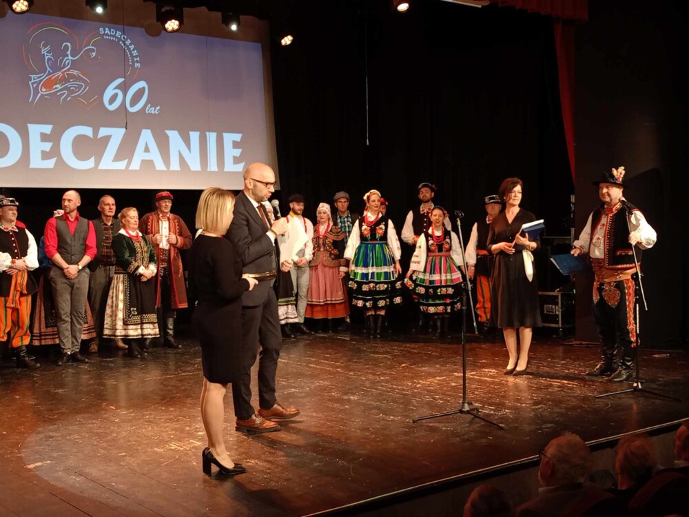60-lecie zespołu regionalnego “Sądeczanie”. To był wyjątkowy koncert! [WIDEO] [ZDJĘCIA]