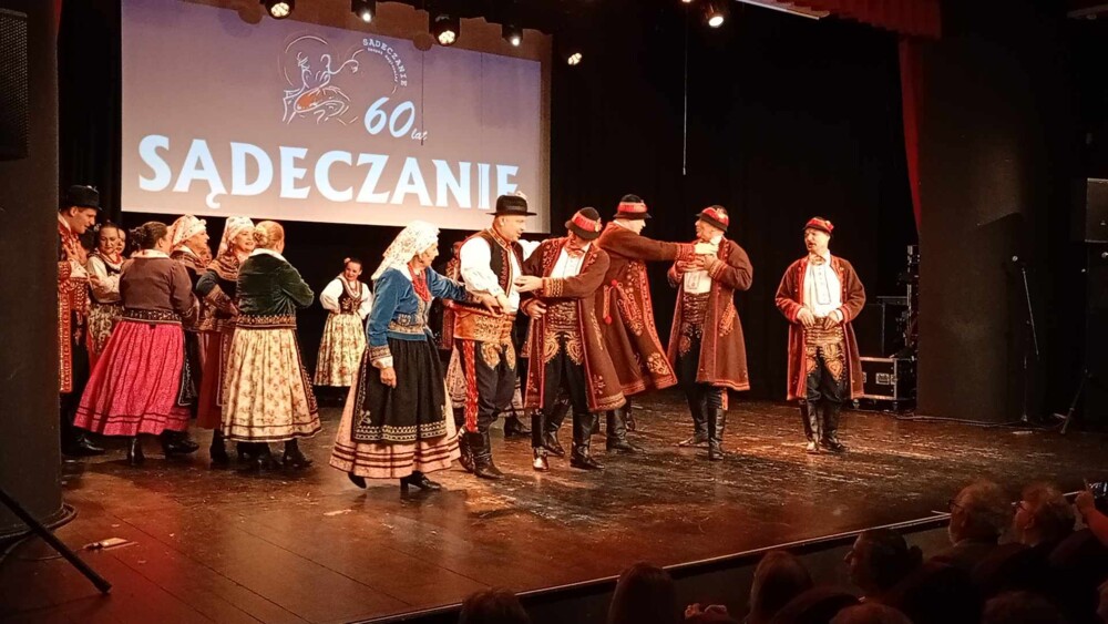 60-lecie zespołu regionalnego “Sądeczanie”. To był wyjątkowy koncert! [WIDEO] [ZDJĘCIA]