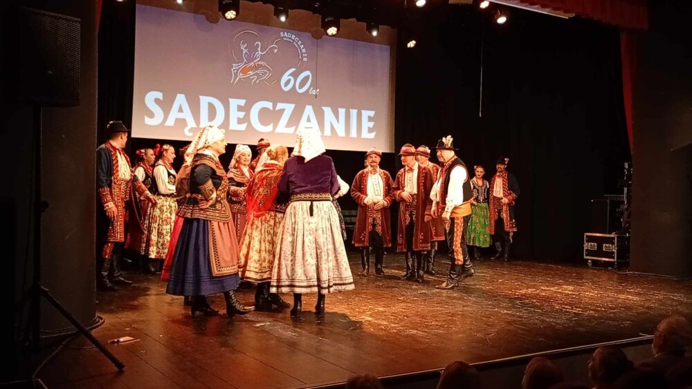 60-lecie zespołu regionalnego “Sądeczanie”. To był wyjątkowy koncert! [WIDEO] [ZDJĘCIA]