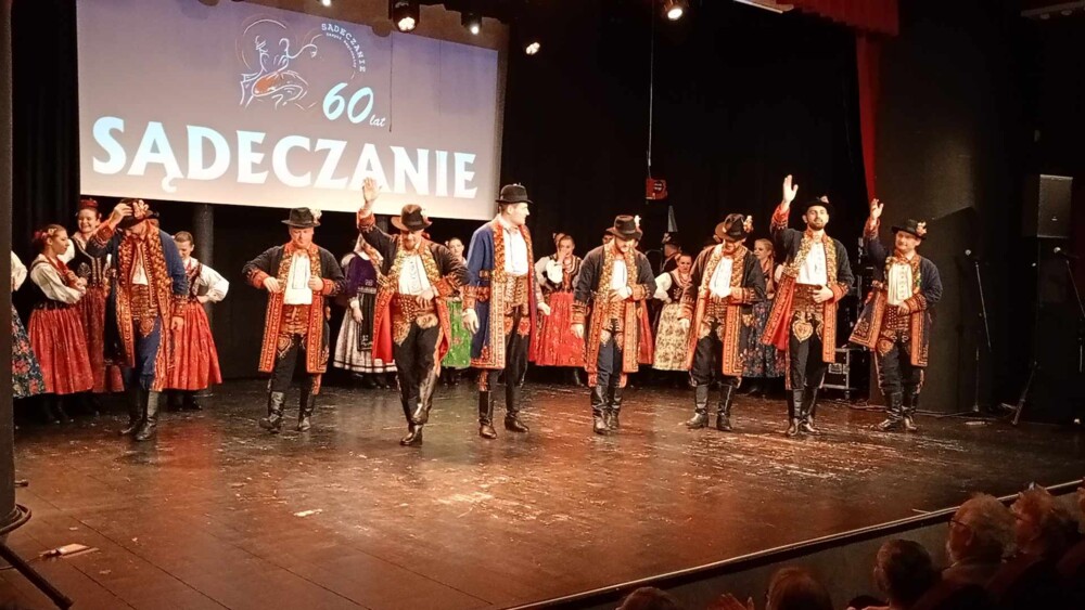 60-lecie zespołu regionalnego “Sądeczanie”. To był wyjątkowy koncert! [WIDEO] [ZDJĘCIA]