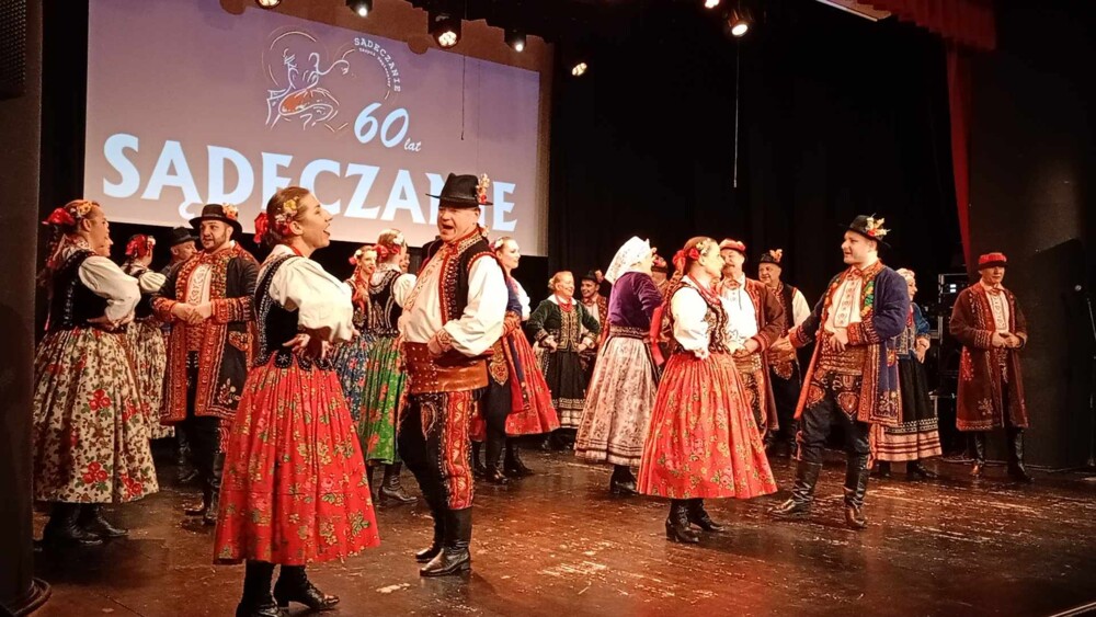 60-lecie zespołu regionalnego “Sądeczanie”. To był wyjątkowy koncert! [WIDEO] [ZDJĘCIA]