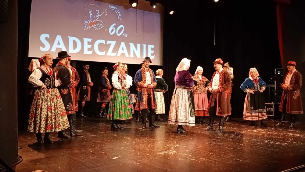 60-lecie zespołu regionalnego “Sądeczanie”. To był wyjątkowy koncert! [WIDEO] [ZDJĘCIA]