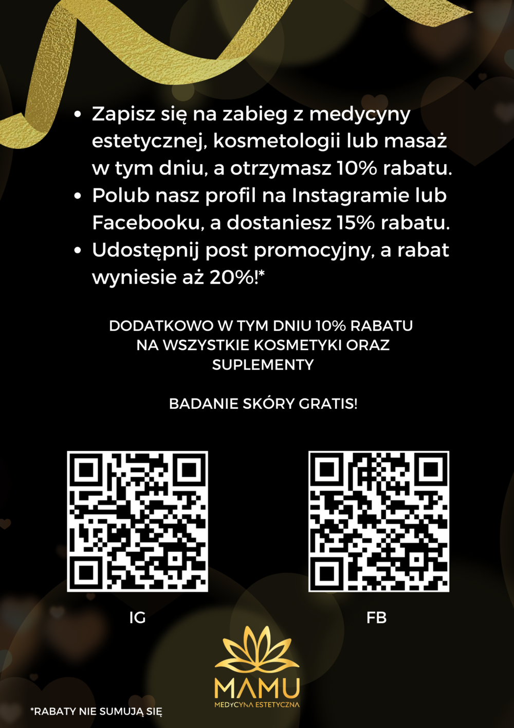 Dzień Kobiet w MAMU. Świętuj piękno z atrakcyjnymi rabatami!