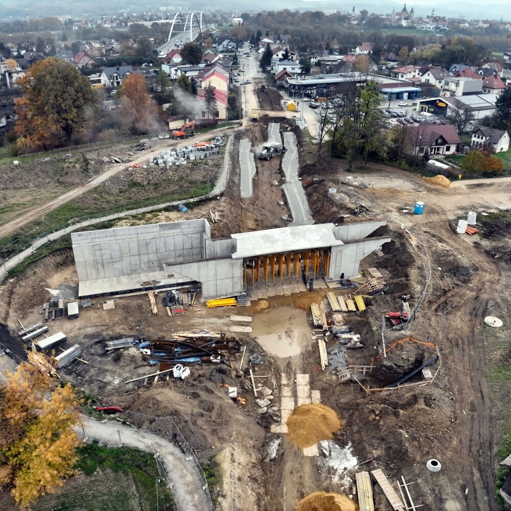 Ulica Krakowska w Nowym Sączu będzie otwarta szybciej niż planowano?