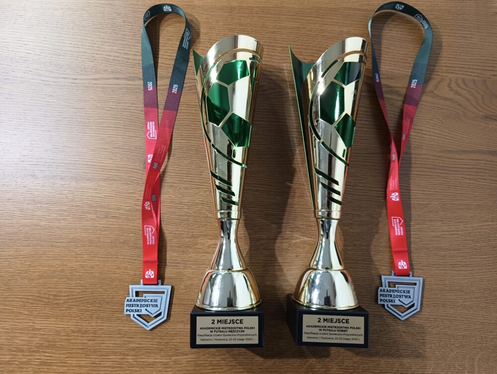 Sukces studentów sądeckiej uczelni w Akademickich Mistrzostwach Polski. Wrócili z dwoma srebrnymi medalami [ZDJĘCIA]