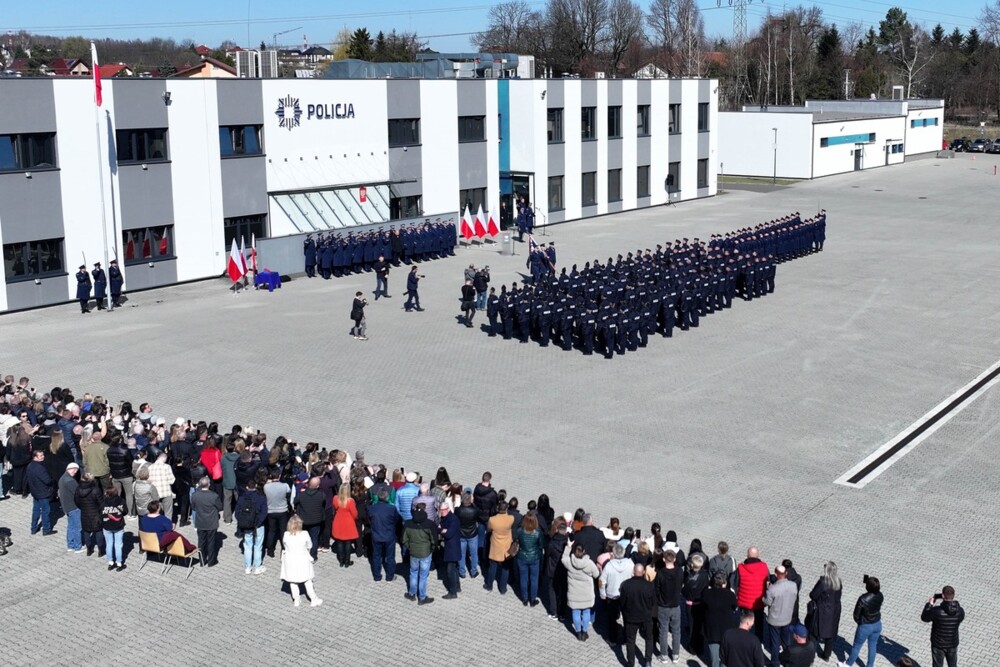 Mamy kolejnych policjantów. Sądecka komenda zyska nowych funkcjonariuszy [ZDJĘCIA]