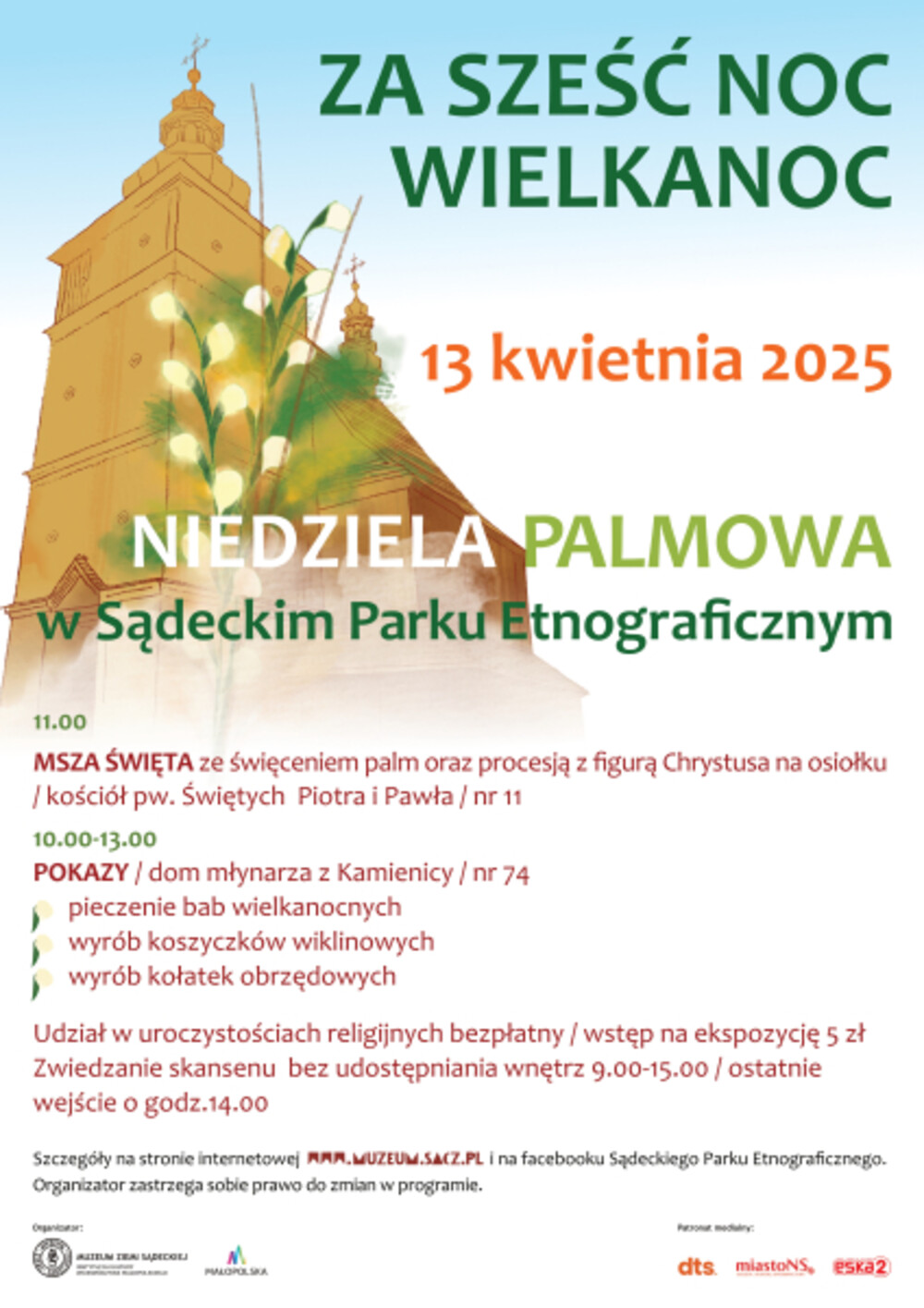 Weekend po sądecku (11- 17 kwietnia). Wielkanocne jarmarki w Nowym Sączu i okolicach 