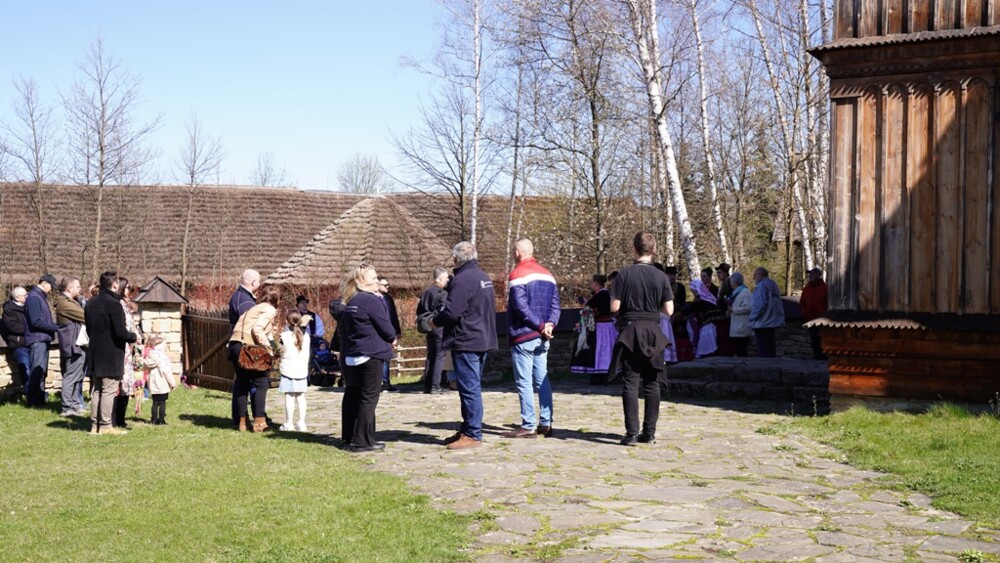 Niedziela Palmowa w sądeckim skansenie