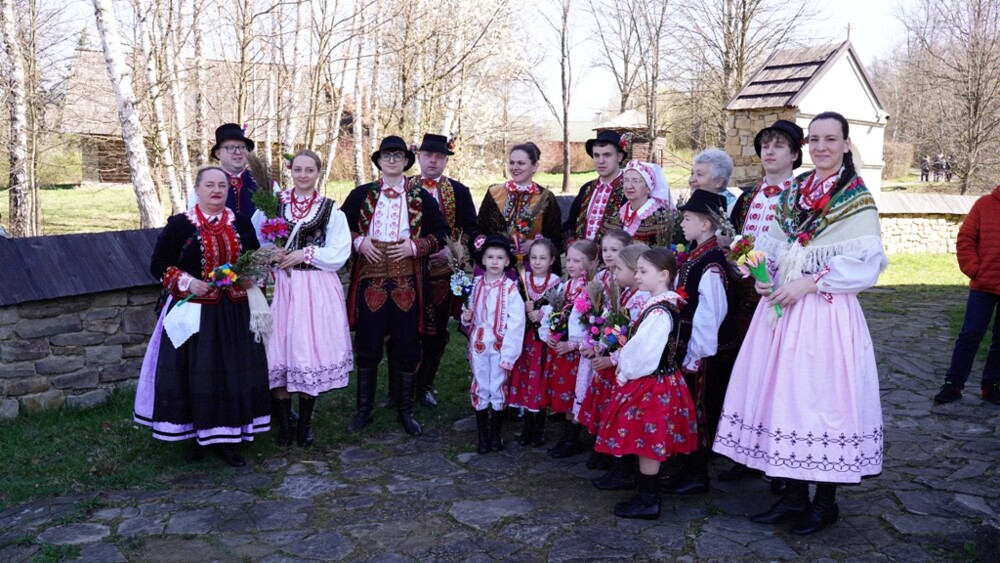 Niedziela Palmowa w sądeckim skansenie