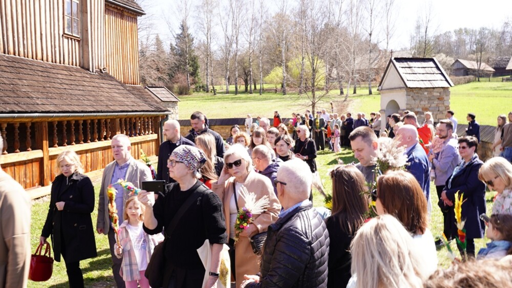 Niedziela Palmowa w sądeckim skansenie