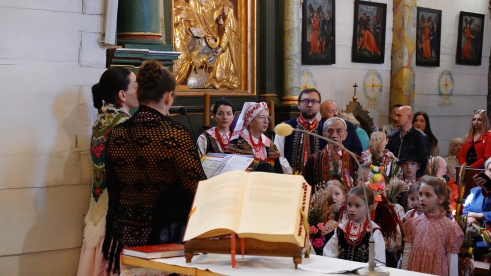 Niedziela Palmowa w sądeckim skansenie