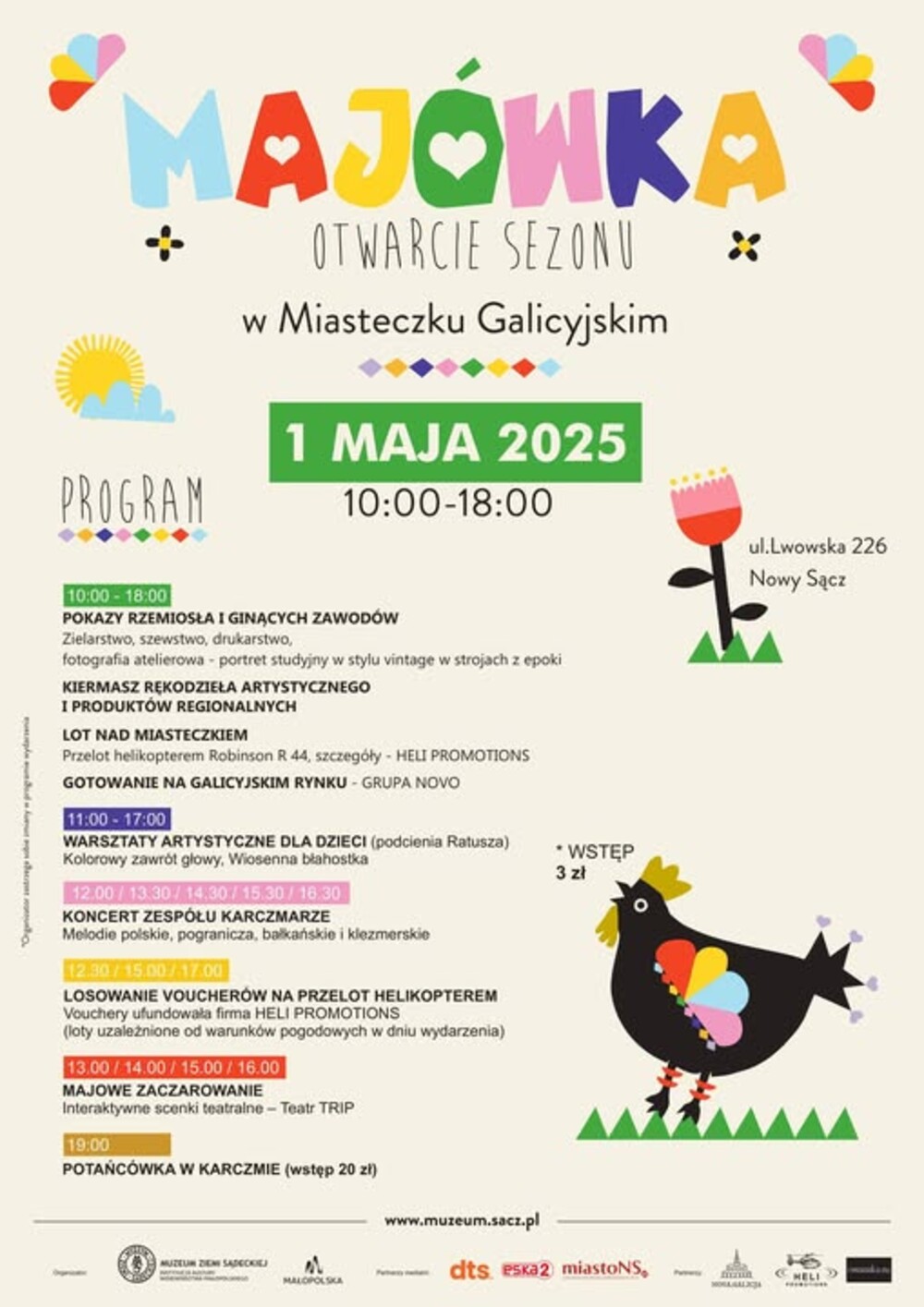Weekend po sądecku (25 kwietnia – 1 maja). Gdzie bawić się w okolicach Nowego Sącza? Sprawdź rozpiskę