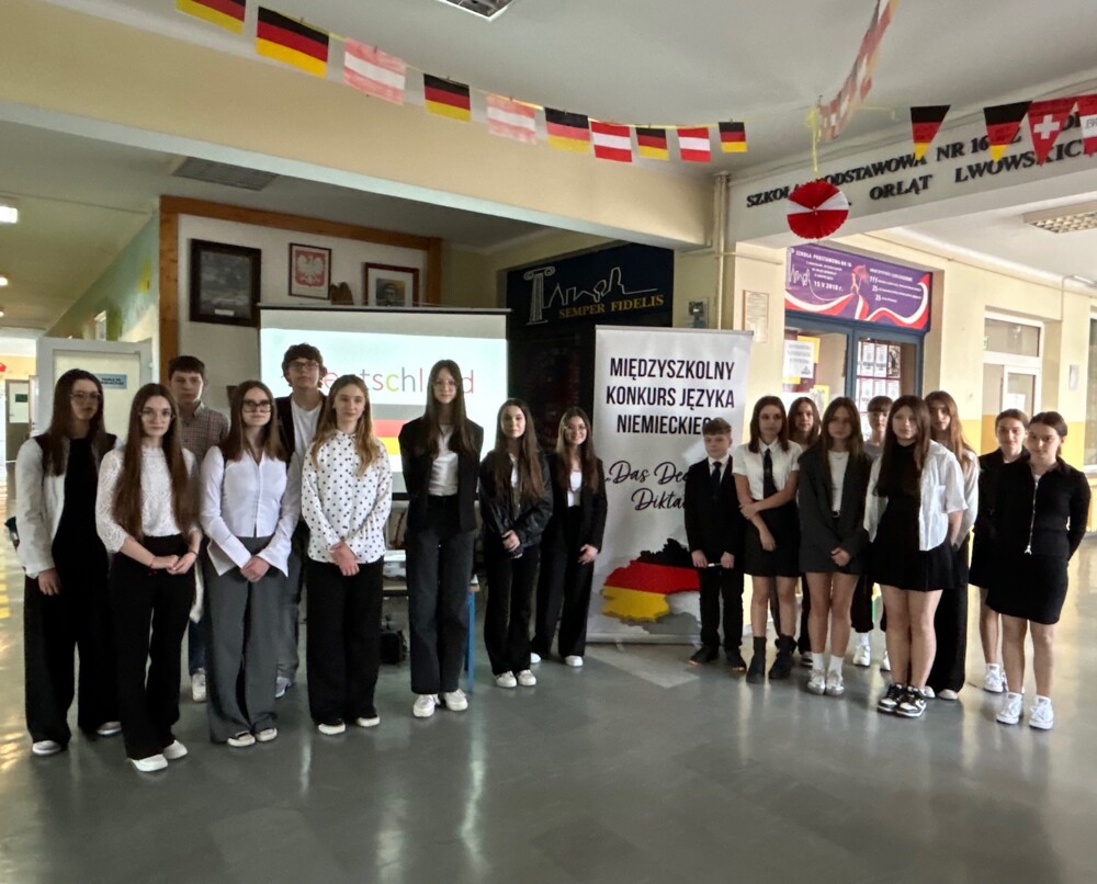 W Szkole Podstawowej nr 16 odbył się finał konkursu „Das Deutsch Diktat”. Uczniowie wykazali się ogromną wiedzą