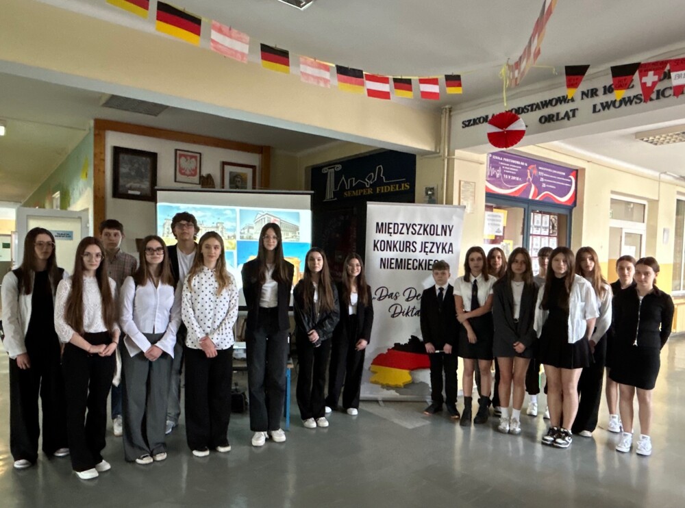 W Szkole Podstawowej nr 16 odbył się finał konkursu „Das Deutsch Diktat”. Uczniowie wykazali się ogromną wiedzą