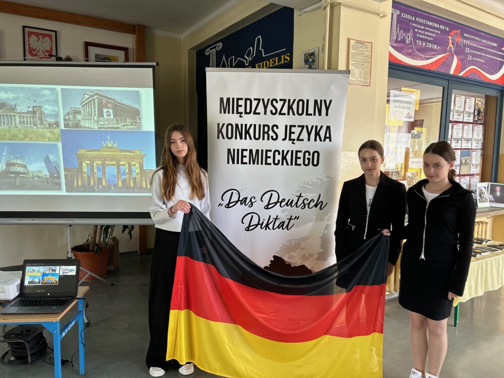 W Szkole Podstawowej nr 16 odbył się finał konkursu „Das Deutsch Diktat”. Uczniowie wykazali się ogromną wiedzą