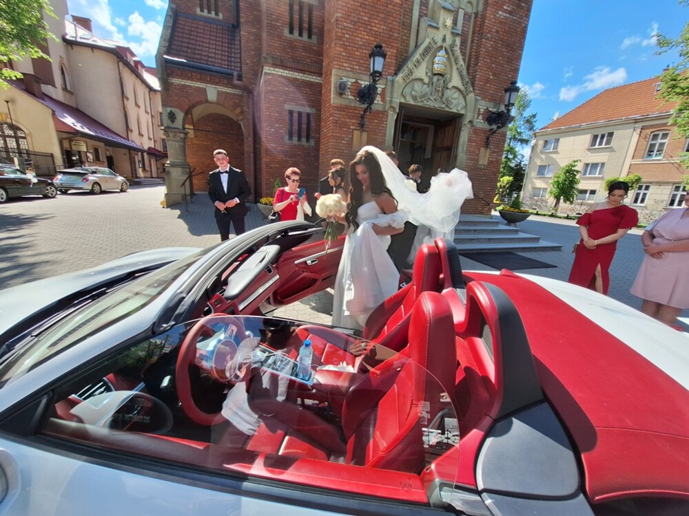 Ślub Wiktorii Basiagi, Miss Ziemi Sądeckiej 2022. Obejrzyj WIDEO i ZDJĘCIA
