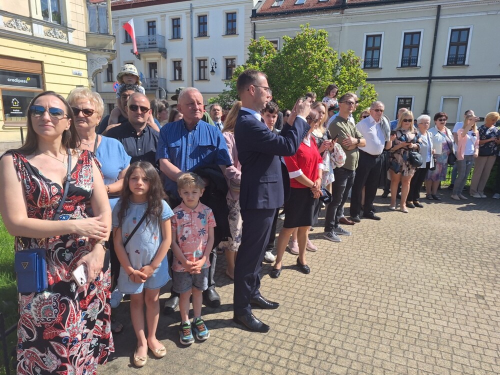 Obchody 234. rocznicy uchwalenia Konstytucji 3 Maja. Uroczystości w Nowym Sączu [FILM, ZDJĘCIA]