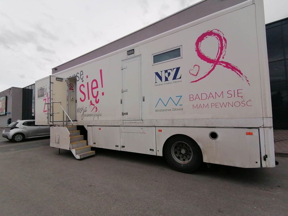 Nie zwlekaj z tym badaniem. Warto skorzystać. Mammobus w Nowym Sączu