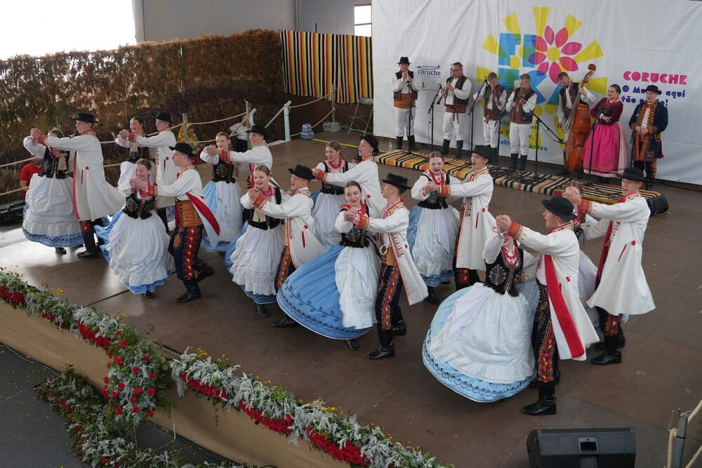 Zespół Regionalny „Mystkowianie” wystąpił na portugalskim festiwalu! Zaprezentował lachowską kulturę