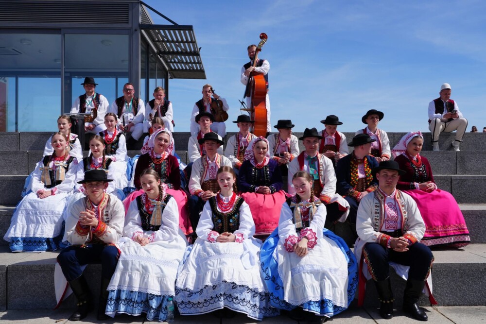 Zespół Regionalny „Mystkowianie” wystąpił na portugalskim festiwalu! Zaprezentował lachowską kulturę