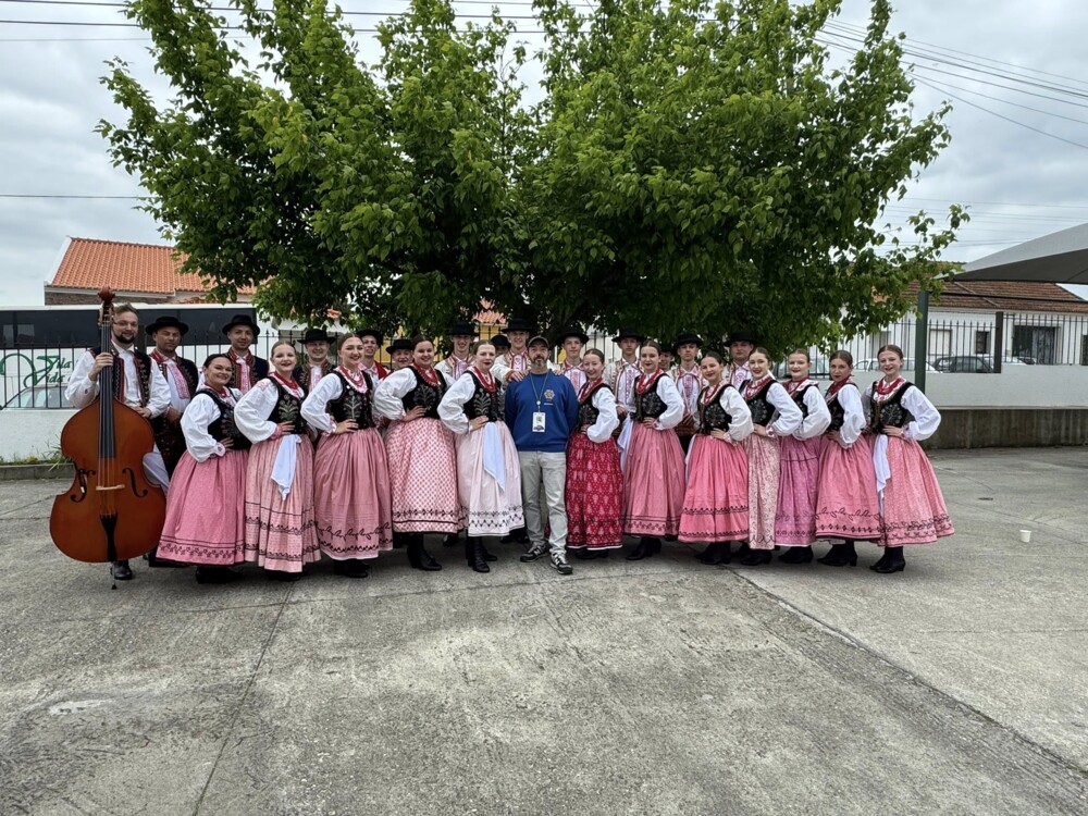 Zespół Regionalny „Mystkowianie” wystąpił na portugalskim festiwalu! Zaprezentował lachowską kulturę