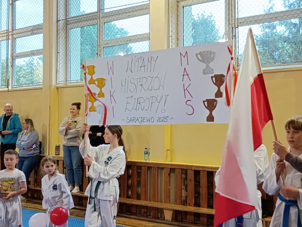 Przywitanie medalistów Mistrzostw Europy w Taekwondo w Nowosądeckim Klubie Sportowym! Zdobyli aż 7 medali