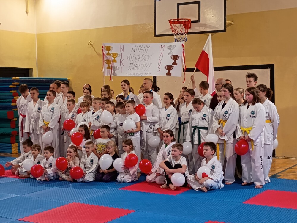 Przywitanie medalistów Mistrzostw Europy w Taekwondo w Nowosądeckim Klubie Sportowym! Zdobyli aż 7 medali