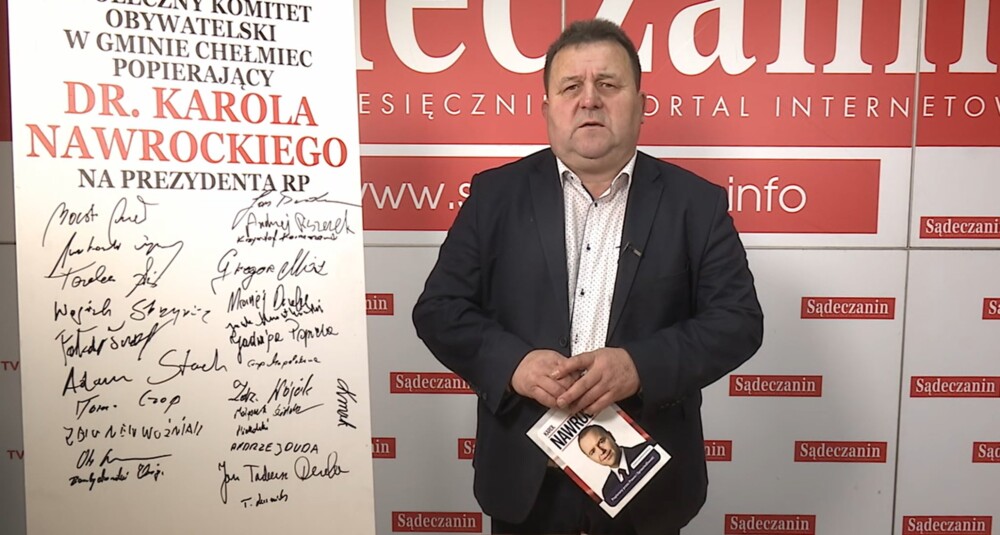 Wiec popierający kandydaturę Karola Nawrockiego już w najbliższą sobotę na sądeckim rynku. Organizatorzy zapraszają. 