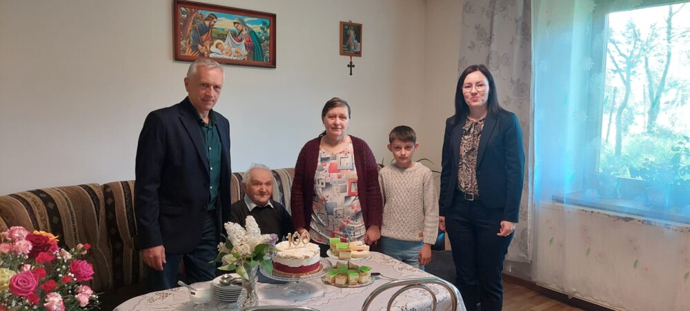 Wspaniały jubileusz pana Józefa. Mieszkaniec Jazowska zna sposób na długowieczność 