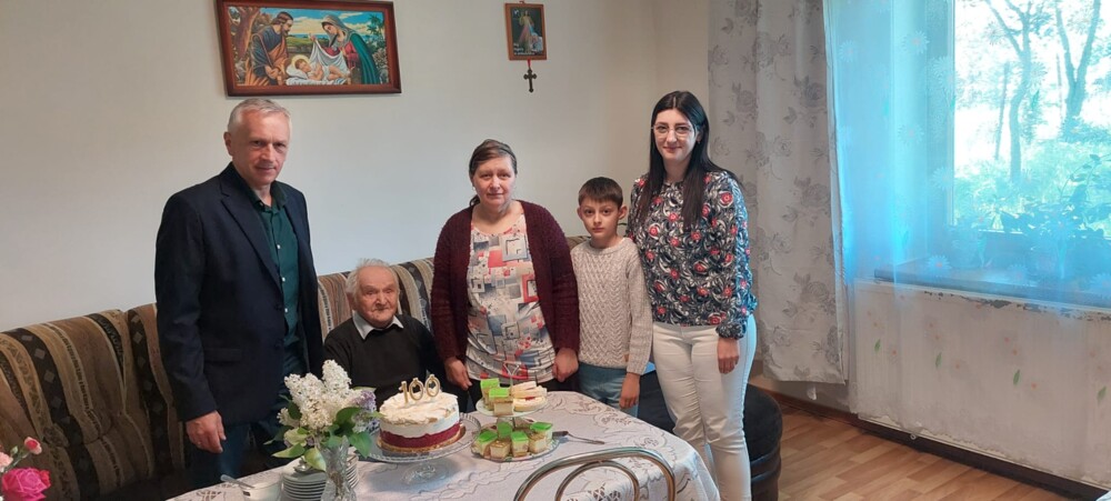 Wspaniały jubileusz pana Józefa. Mieszkaniec Jazowska zna sposób na długowieczność 