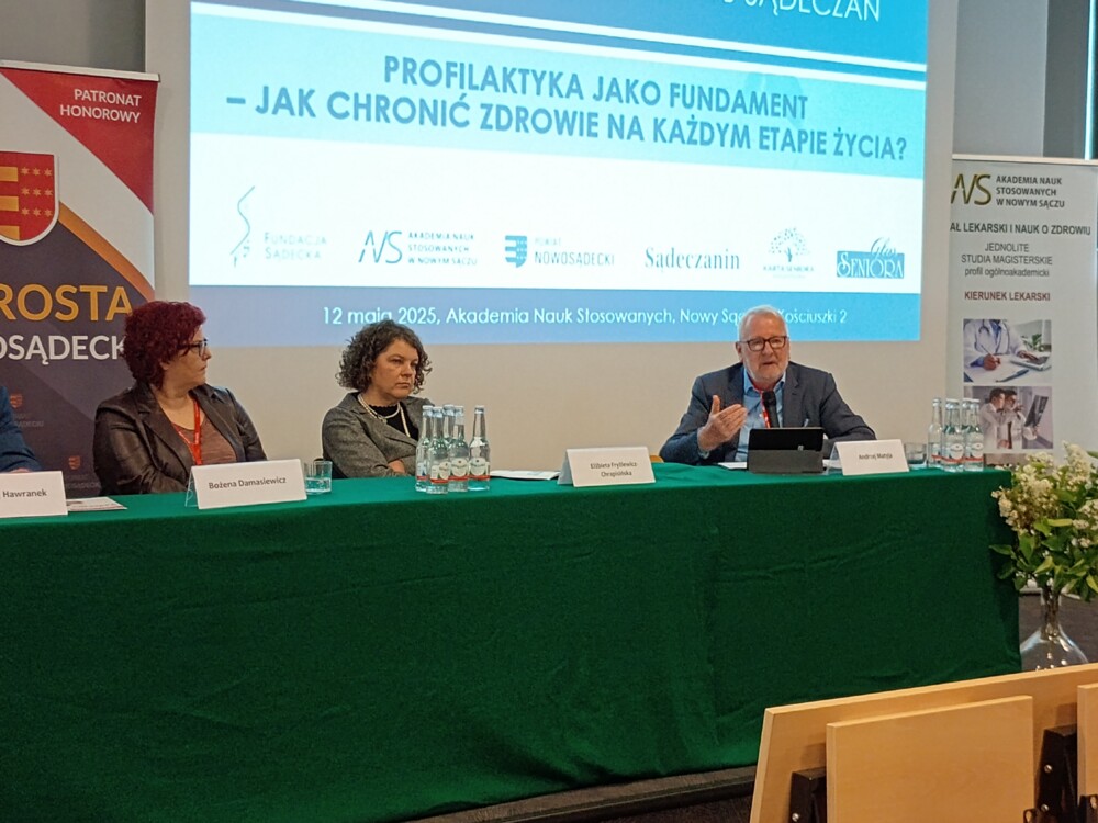 Wszystko o profilaktyce zdrowia! XII Seminarium „O zdrowiu Sądeczan”