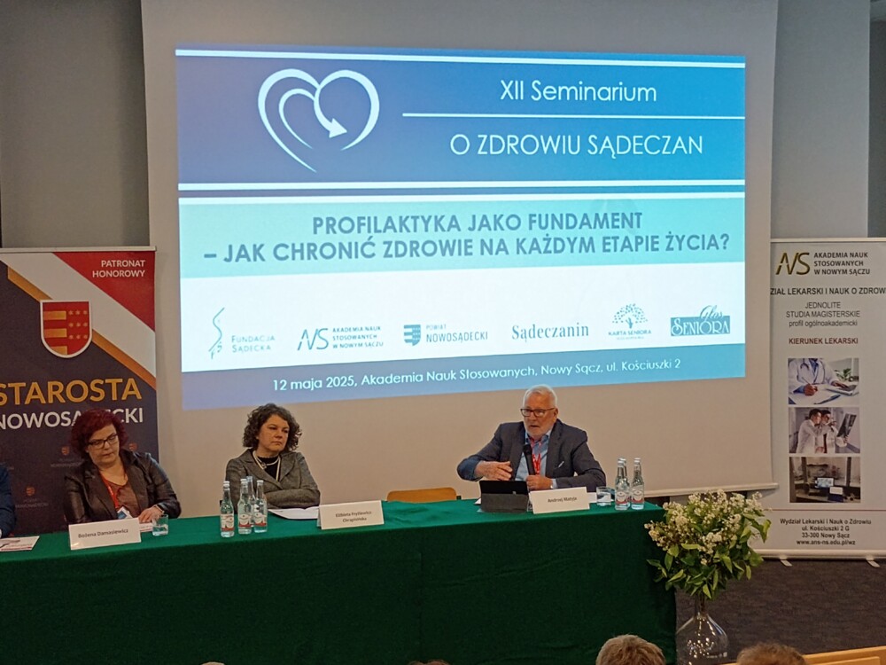 Wszystko o profilaktyce zdrowia! XII Seminarium „O zdrowiu Sądeczan”
