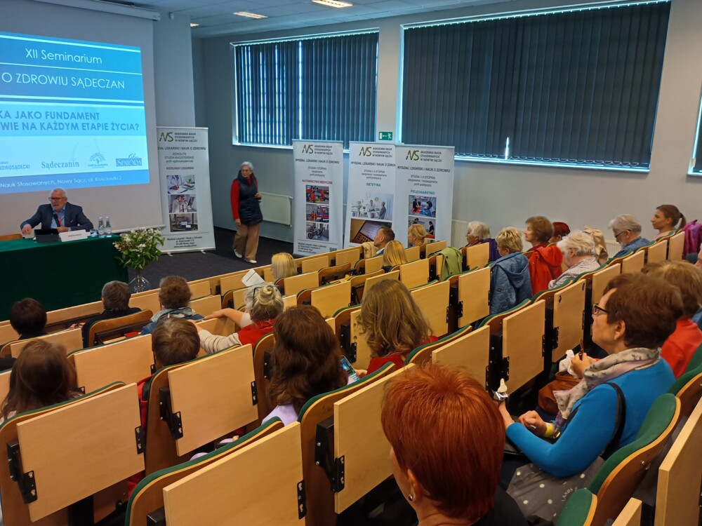 Wszystko o profilaktyce zdrowia! XII Seminarium „O zdrowiu Sądeczan”