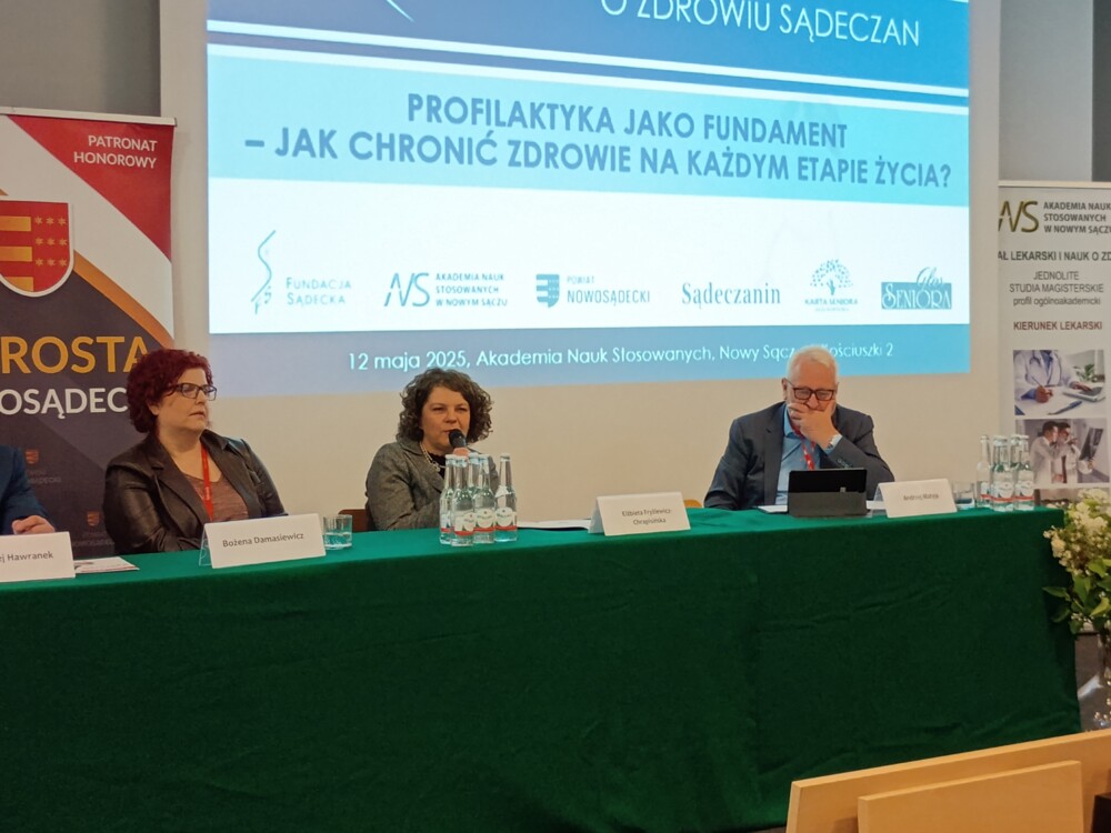 Wszystko o profilaktyce zdrowia! XII Seminarium „O zdrowiu Sądeczan”