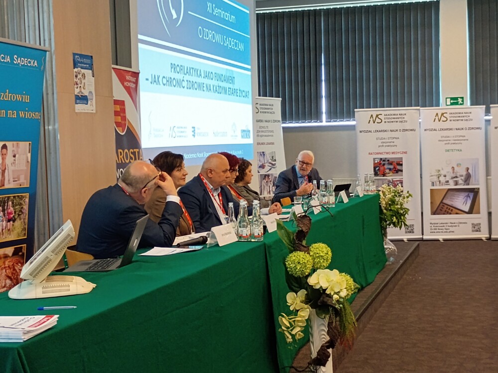 Wszystko o profilaktyce zdrowia! XII Seminarium „O zdrowiu Sądeczan”