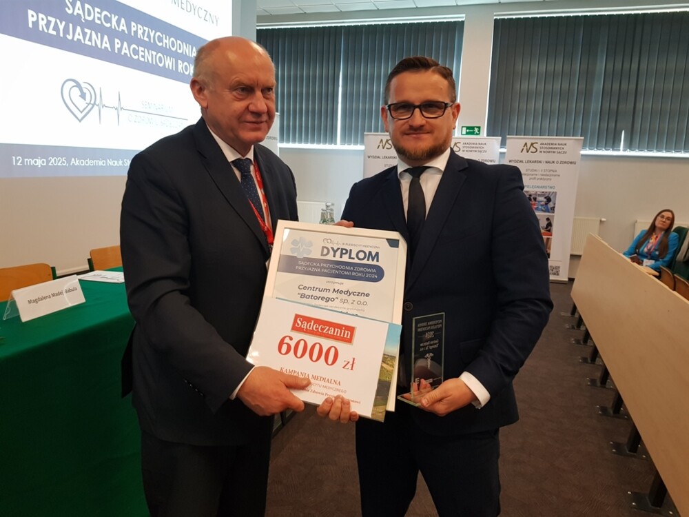 Znamy laureatów IX Plebiscytu Medycznego! Były emocje w Akademii Nauk Stosowanych w Nowym Sączu 