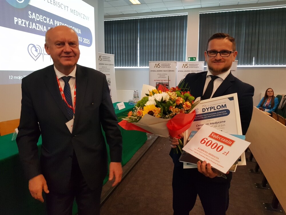 Znamy laureatów IX Plebiscytu Medycznego! Były emocje w Akademii Nauk Stosowanych w Nowym Sączu 