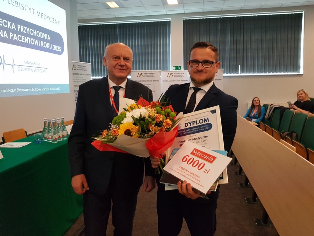Znamy laureatów IX Plebiscytu Medycznego! Były emocje w Akademii Nauk Stosowanych w Nowym Sączu 