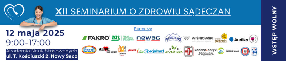 XII Seminarium o Zdrowiu Sądeczan 