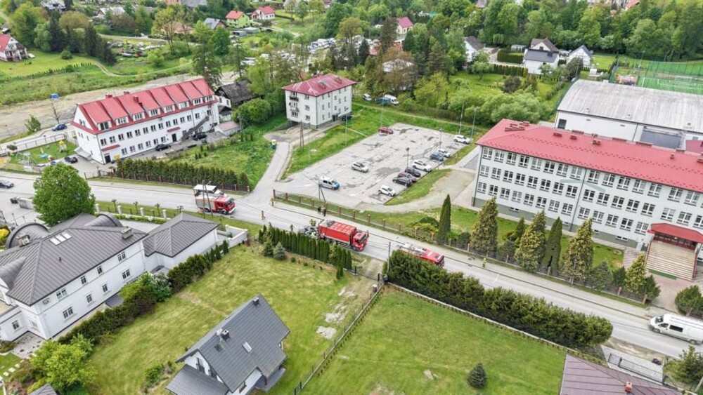 Męcina. Mogło dojść do pożaru pojazdu. Szybka interwencja powstrzymała płomienie