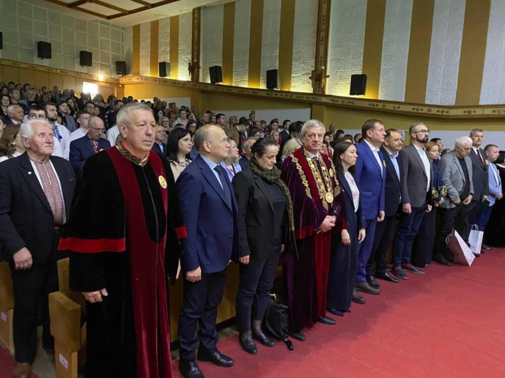 Zygmunt Berdychowski otrzymał tytuł doktora honoris causa Przykarpackiego Uniwersytetu Narodowego na Ukrainie