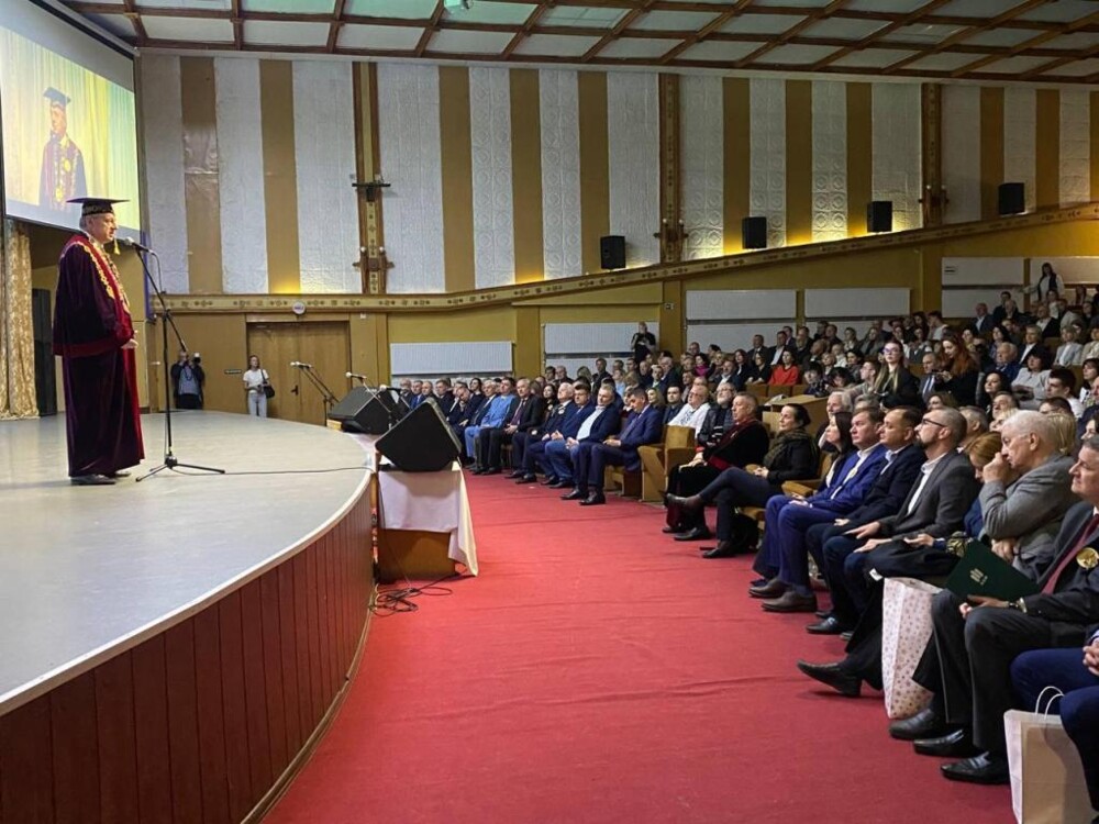 Zygmunt Berdychowski otrzymał tytuł doktora honoris causa Przykarpackiego Uniwersytetu Narodowego na Ukrainie