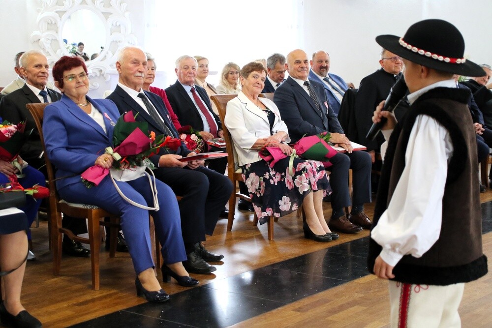 Złote gody 14 par! Wspólne świętowanie w gminie Słopnice 