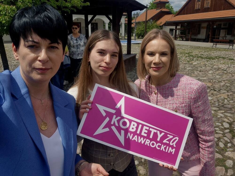Marta Nawrocka wspiera męża w kampanii wyborczej. Przyjechała na Sądecczyznę [ZDJĘCIA]